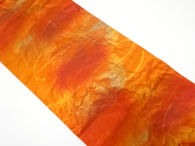 JAPANESE NAGOYA OBI / WOVEN GENJIGURUMA